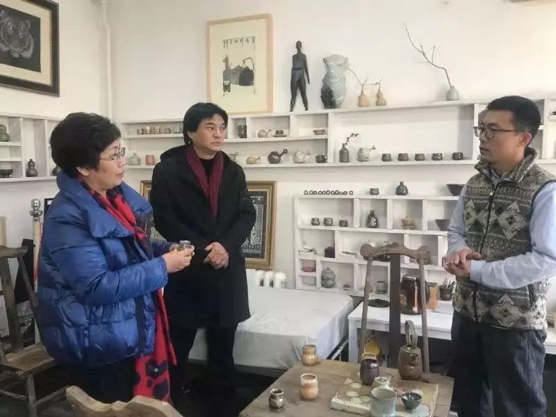 臧淑英在上京窑工作室